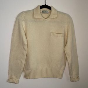 vintage tan sweater (wool) ♡ s
